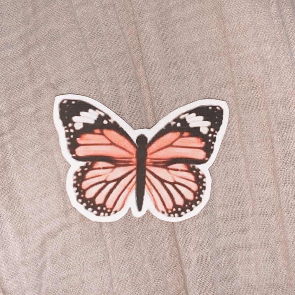 Butterfly sticker